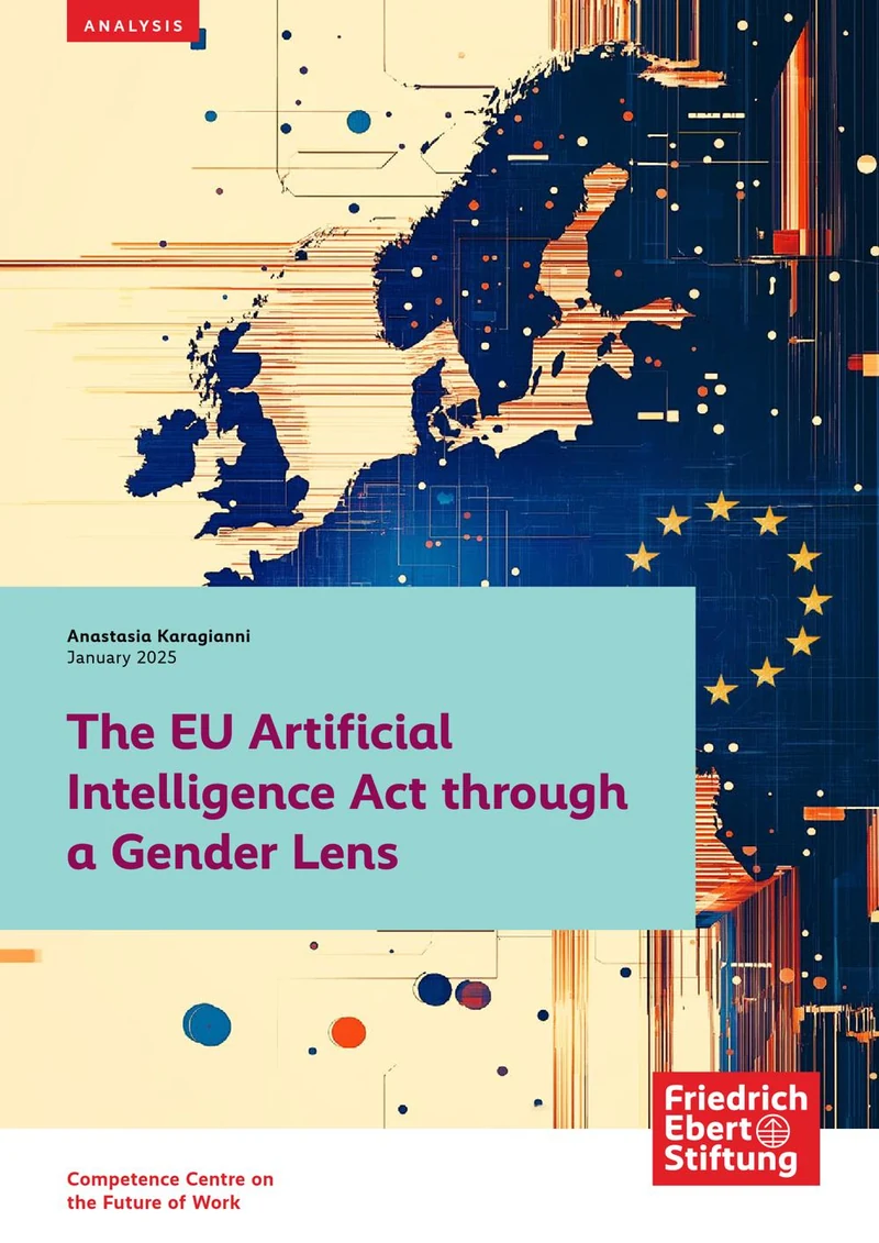 Cover of The EU Artificial Intelligence Act through a gender lens