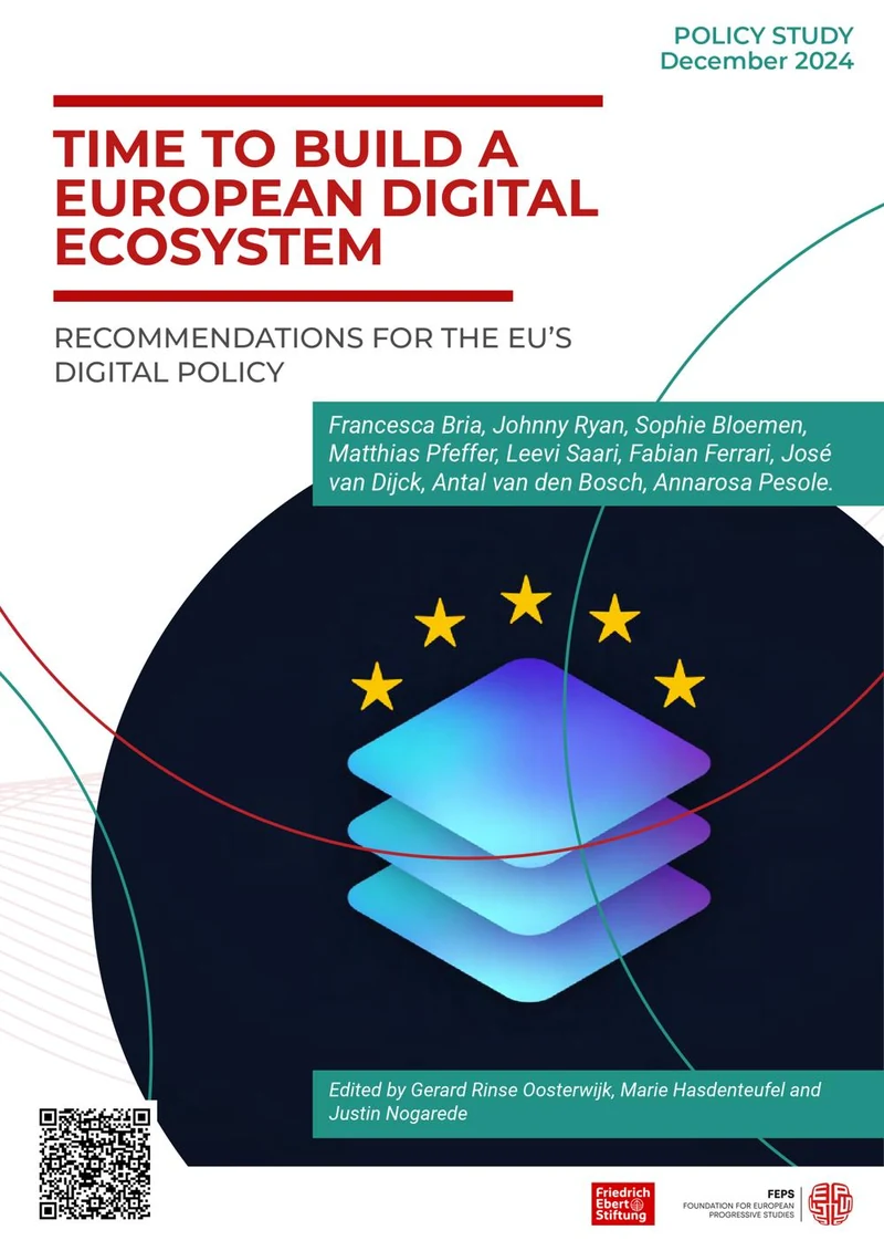Cover of Time to build a European digital ecosystem: recommendations for the EU’s digital policy